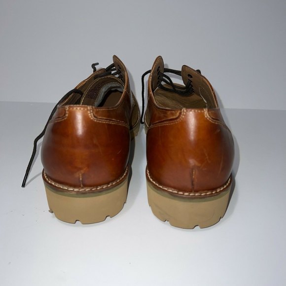 KAAN Steve Madden Mens Cognac Brown Oxford Casual Dress Shoes Size 13 D NEW main image 4